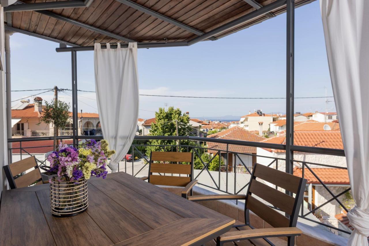 Noemie Premium Holiday Apartments Pefkochori Bagian luar foto